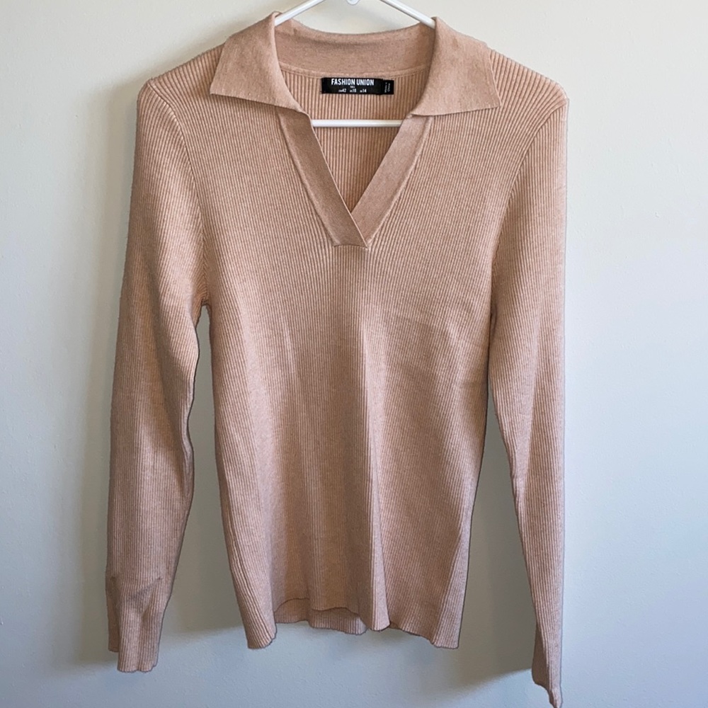 NWOT Collared Sweater